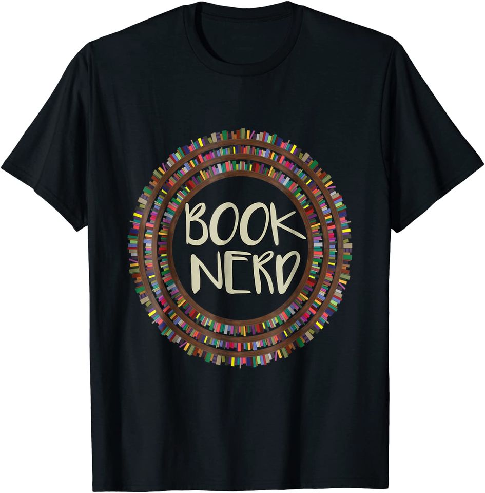 Book Nerd T Shirt - Comic Book Lover T Shirts for Men Women