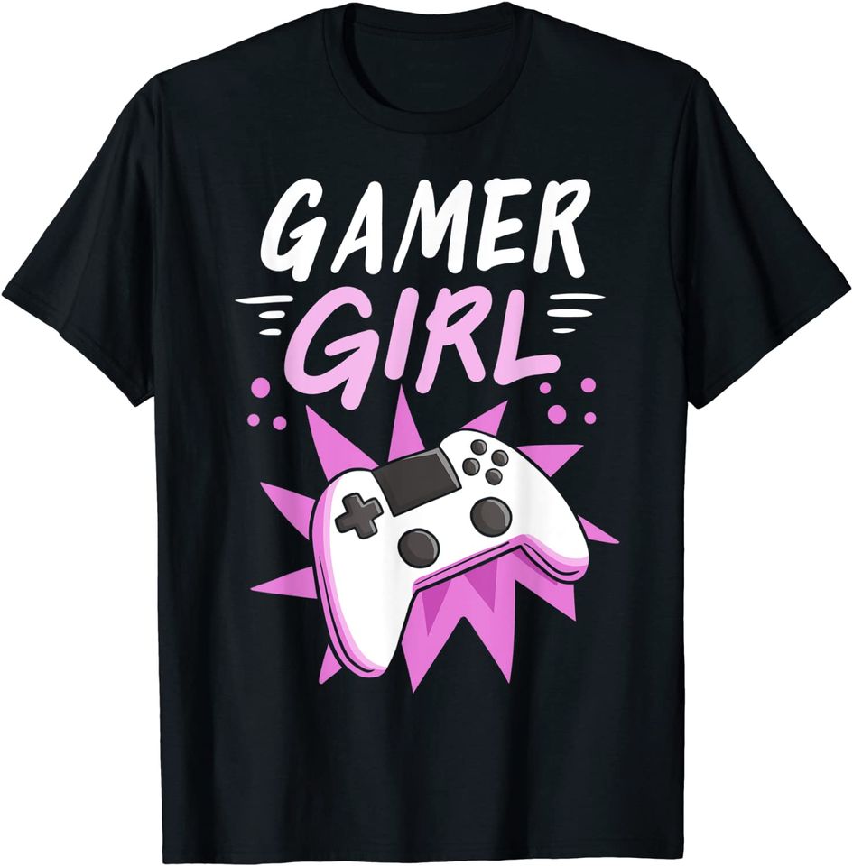 Gamer Girl Gaming Streaming Video Games Gift T-Shirt