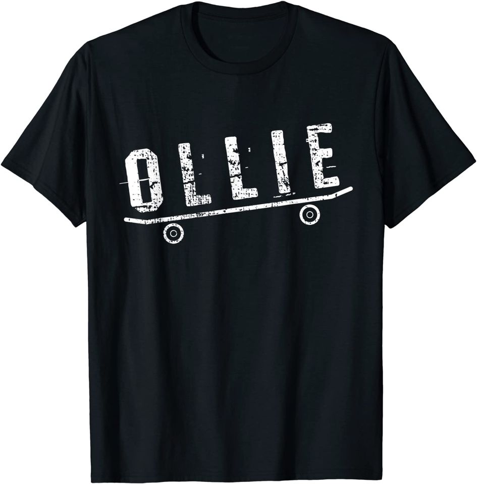 Skateboarder Ollie Skateboard T-Shirt