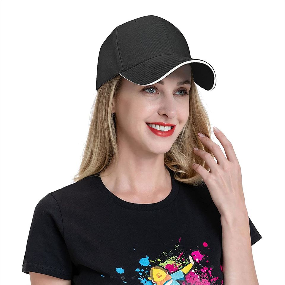 Every Child Matters Adjustable Sandwich Cap Unisex Classic Baseball Cap Outdoor Sun Visor Cap Black