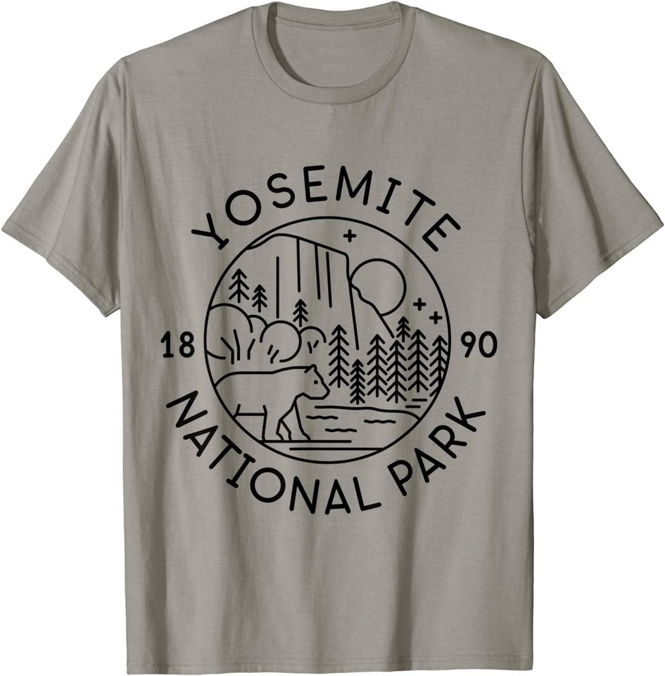 Yosemite National Park 1890 California T Shirt