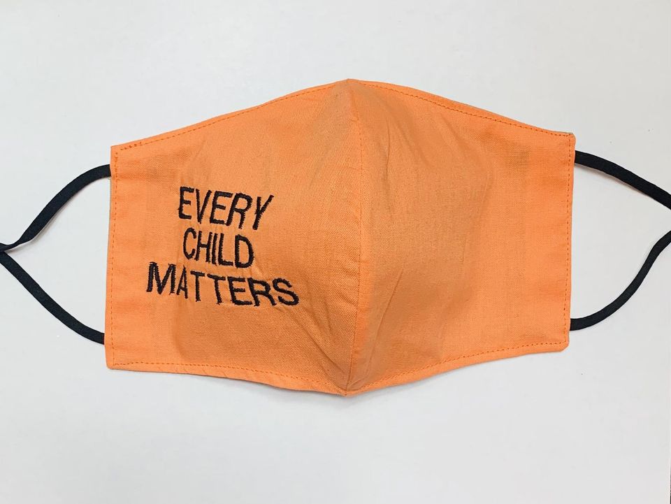 Every Child Matters - 215 - Orange Mask - Spread Awareness