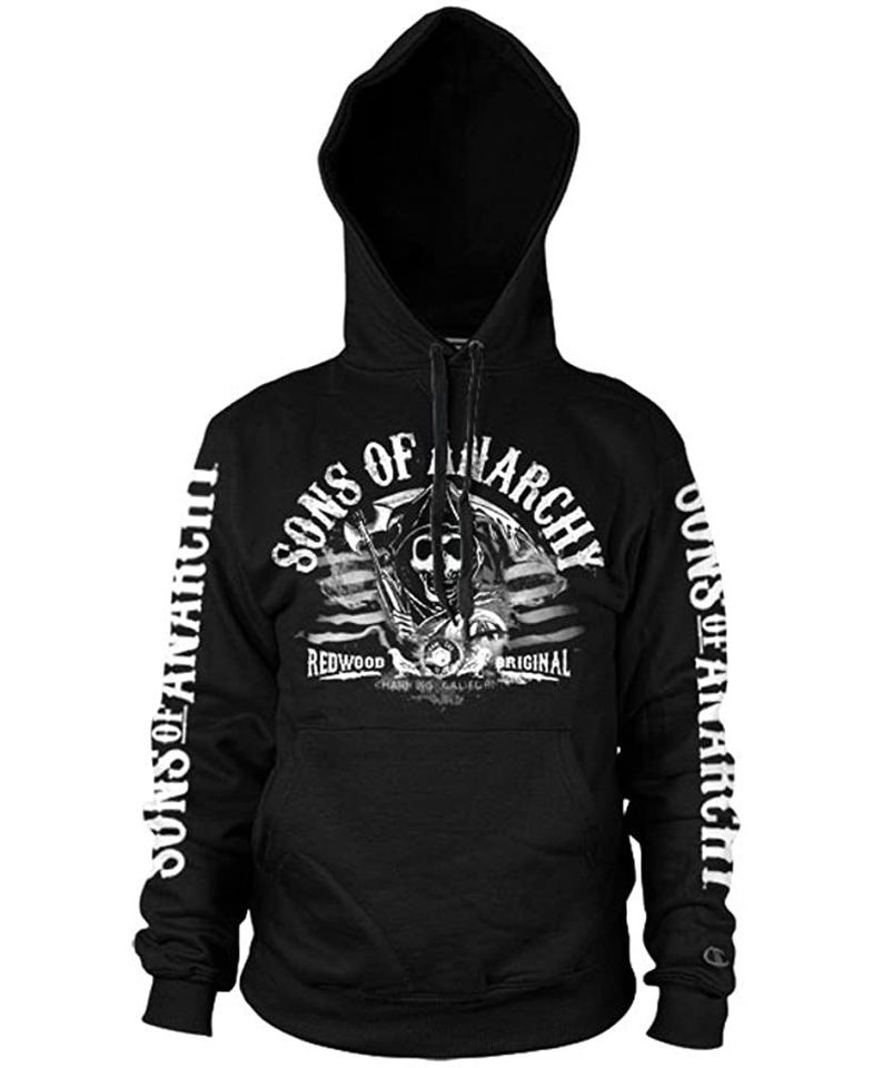 Sons of Anarchy Hoodie SOA Flag Logo