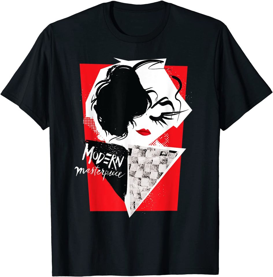 Cruella Modern Masterpiece Collage T Shirt