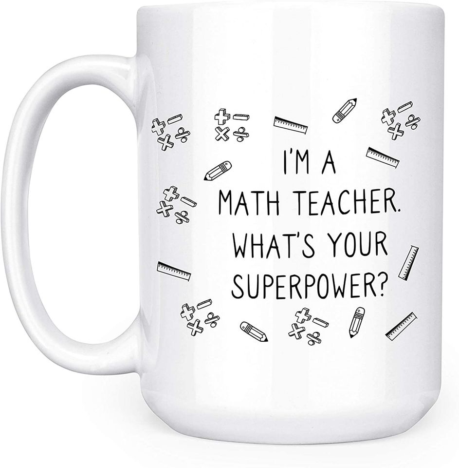 I'm A Math Teacher Double Sided Mug