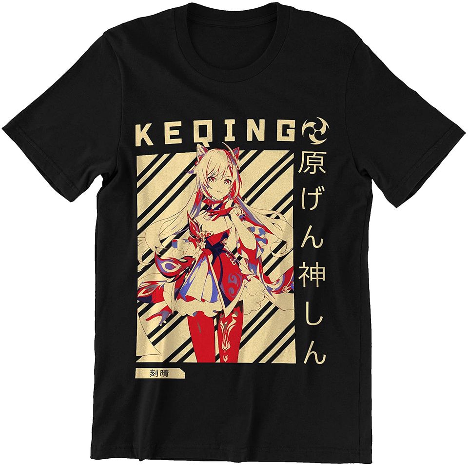 Genshin Impact Keqing  Gamer Shirt