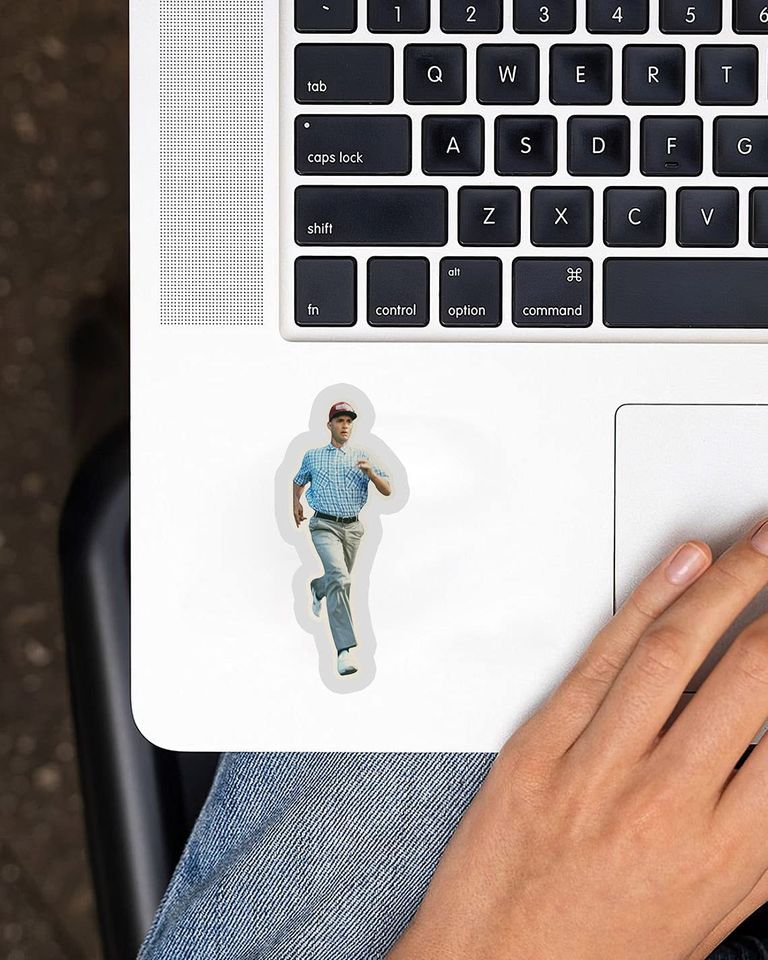 Forrest Gump Running Sticker 2"