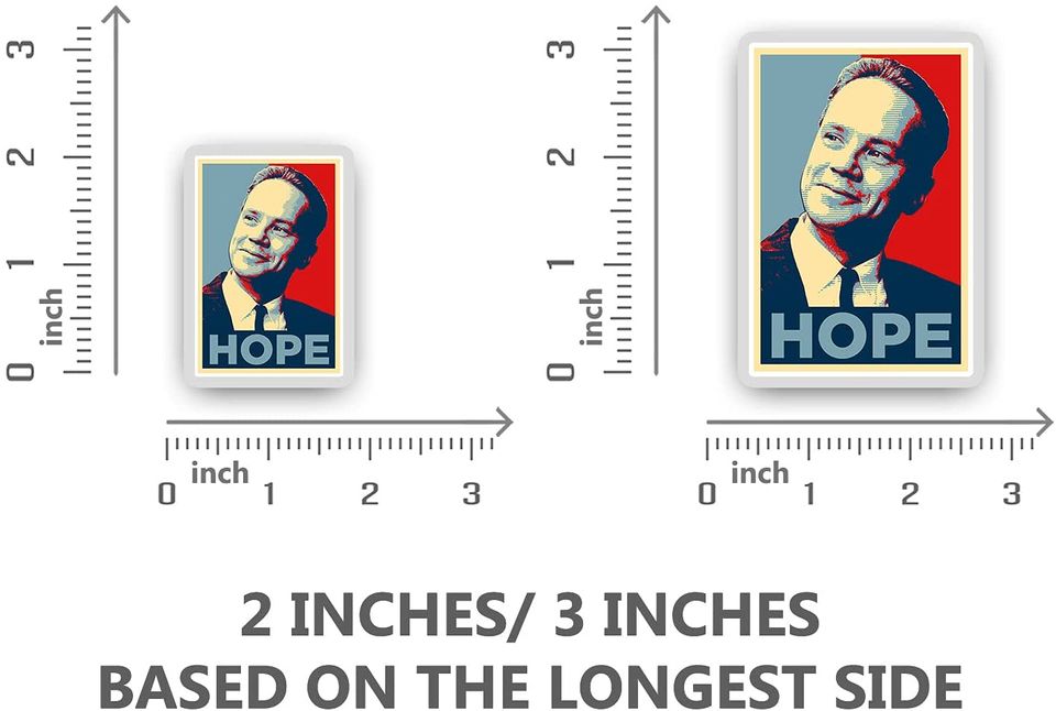 The Shawshank Redemption Andy Dufresne Hope Sticker 3"