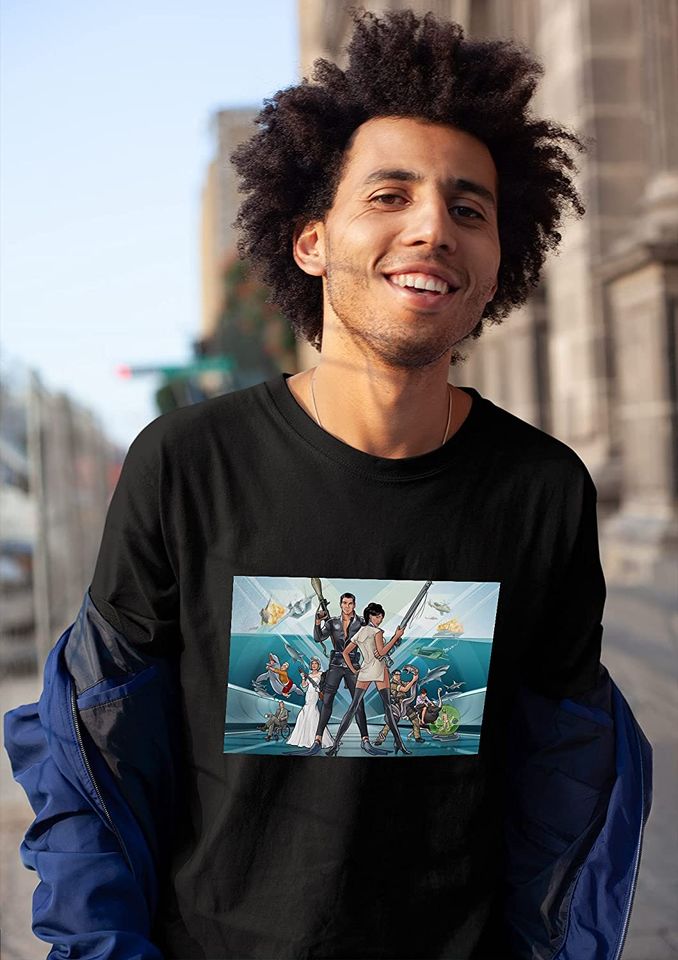 Nirvan Acher Sitcom Sterling Archer Vice Palm 80s Unisex Tshirt