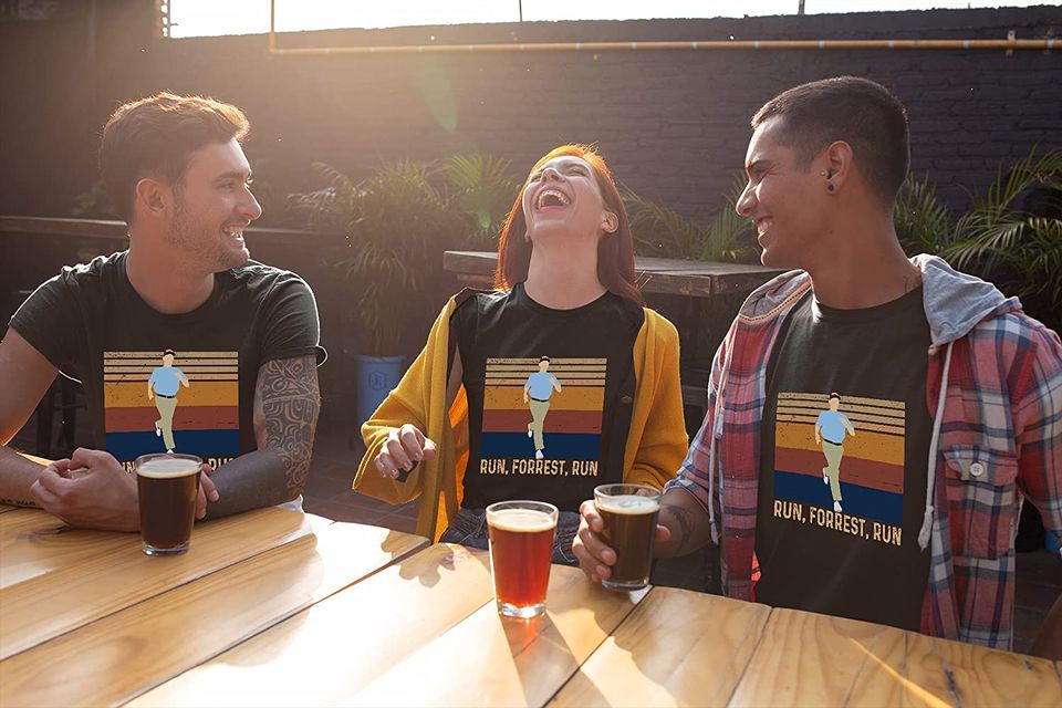 Forrest Gump Run, Forrest, Run Unisex Tshirt