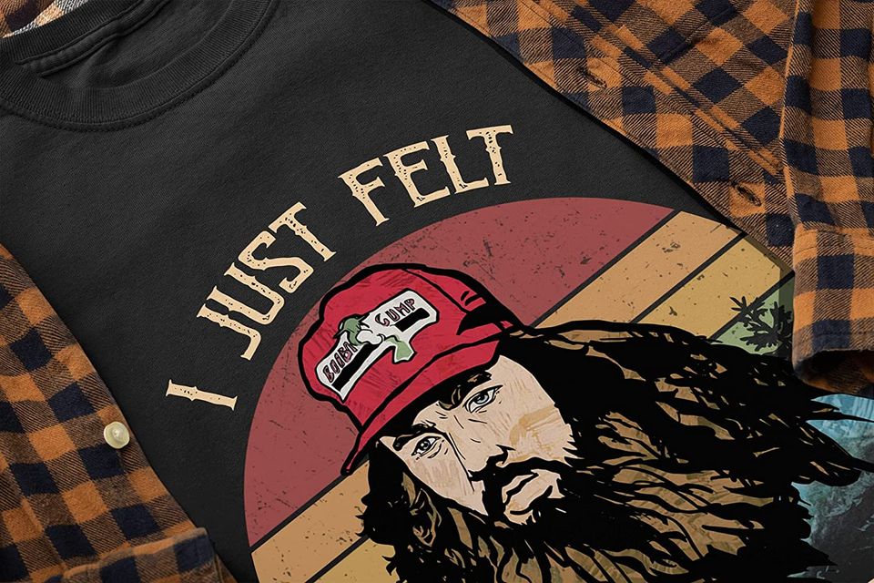Forrest Gump I Just Felt Like Running Circle Unisex Tshirt