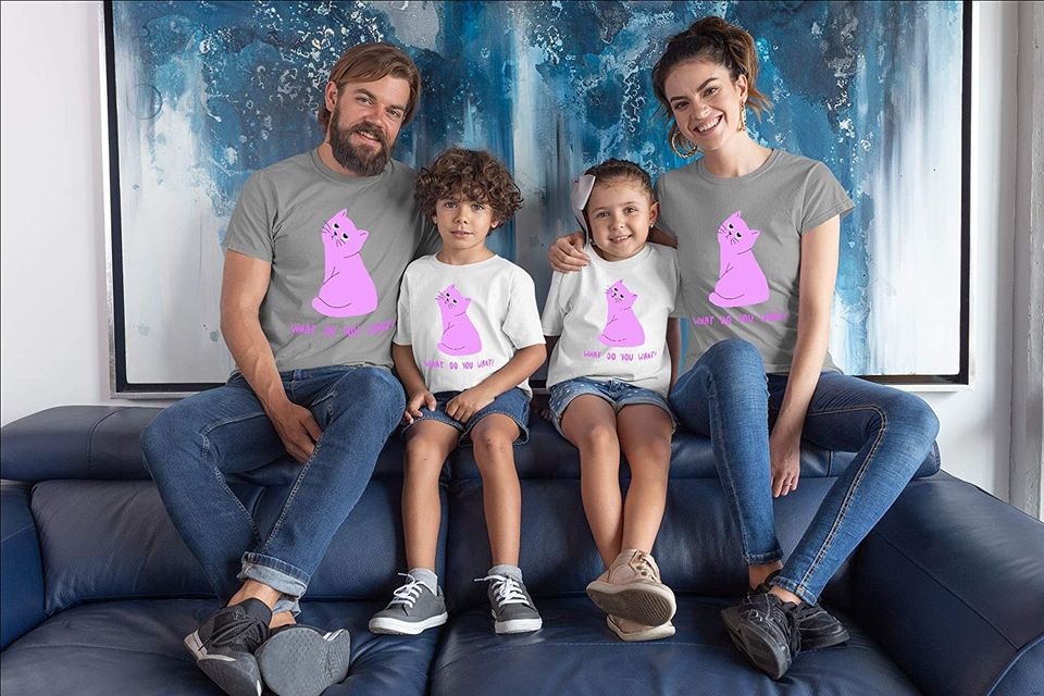 Cat What Do You Want Shirt