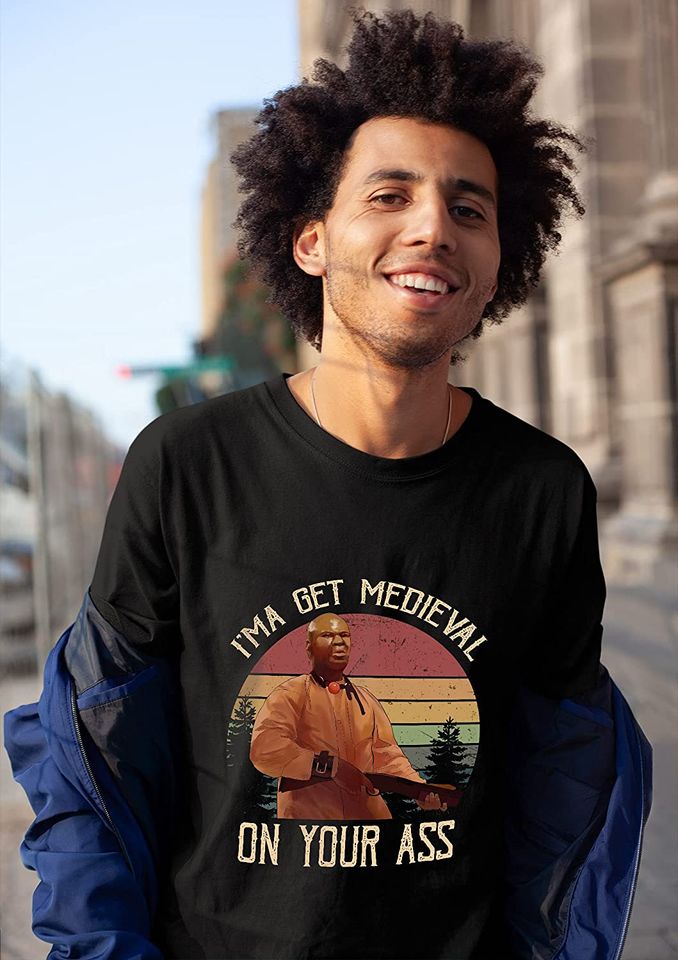 Marsellus Wallace I'ma Get Medieval On Your As Circle Unisex Tshirt