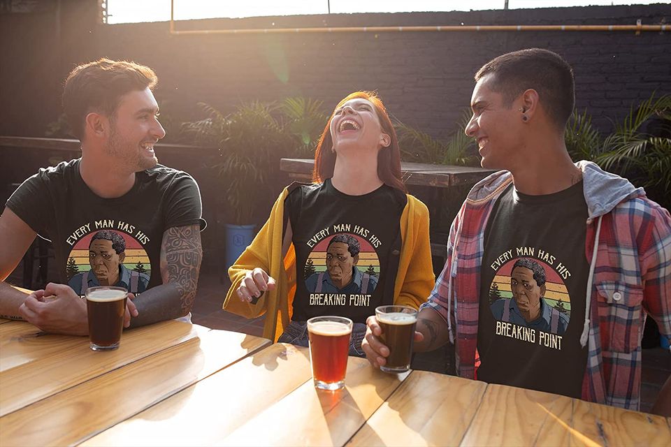 The Shawshank Redemption  Red Every Man Has His Breaking Point Circle Unisex Tshirt