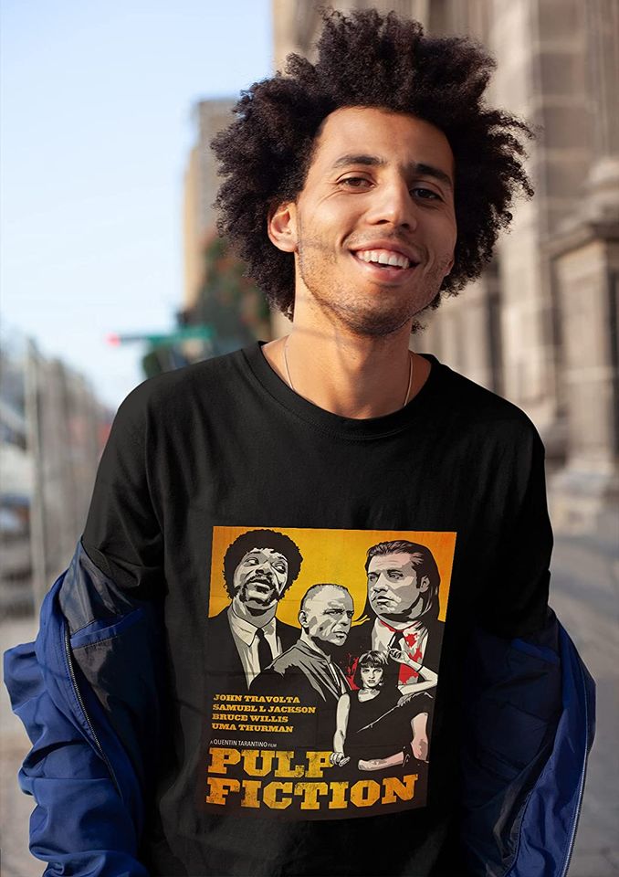 Nirvan Pulp Fiction Poster Unisex Tshirt