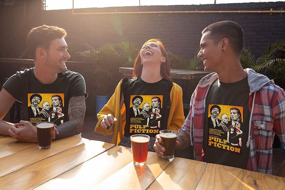 Nirvan Pulp Fiction Poster Unisex Tshirt