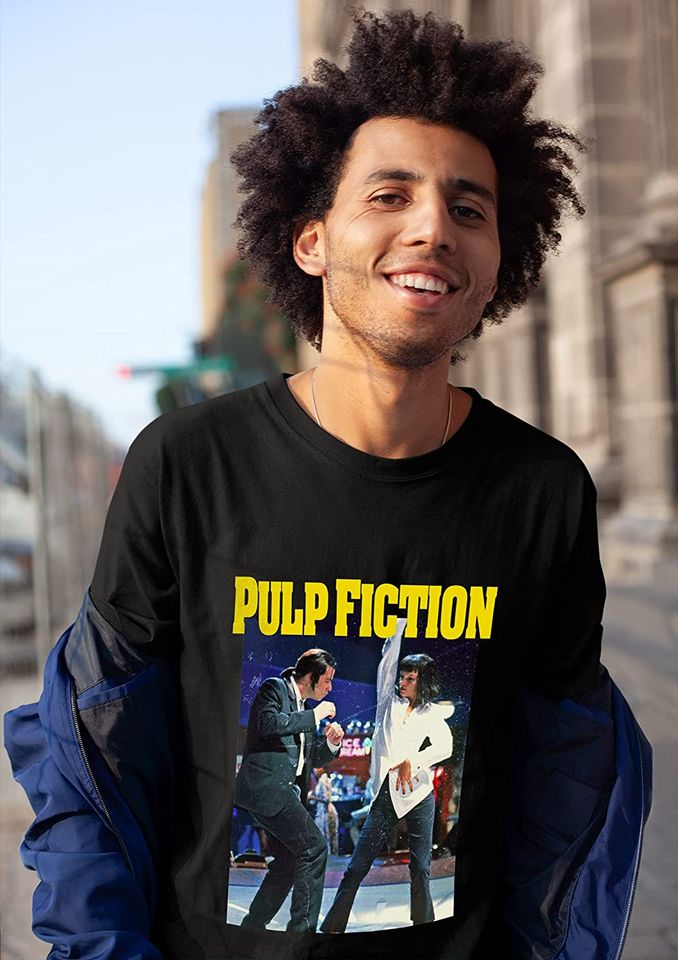 Pulp Fiction Mia and Vincent Dance Poster Unisex Tshirt
