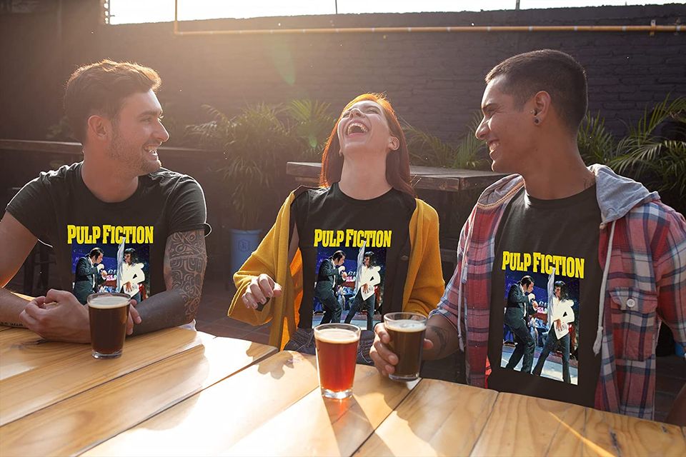 Pulp Fiction Mia and Vincent Dance Poster Unisex Tshirt