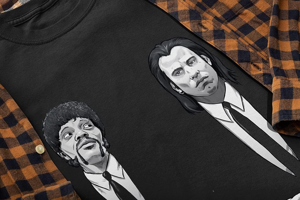 Pulp Fiction Jules and Vincent Unisex Tshirt