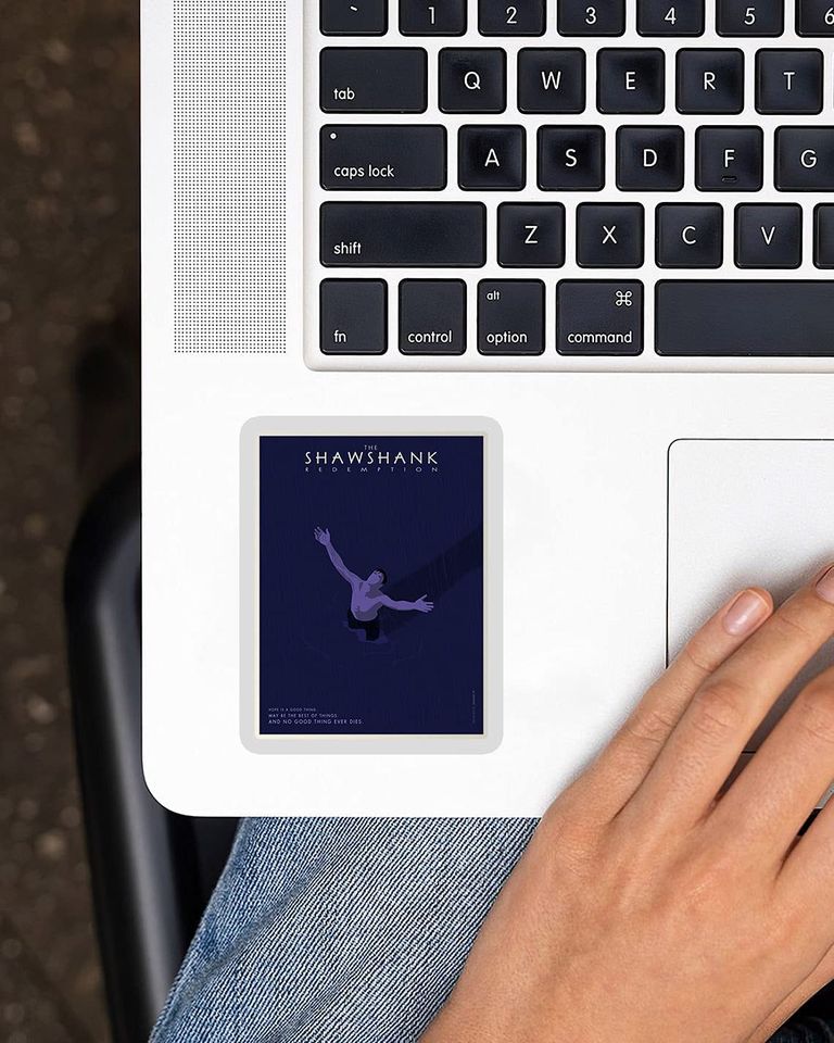 The Shawshank Redemption Andy Dufresne Movie Posters Sticker 2"