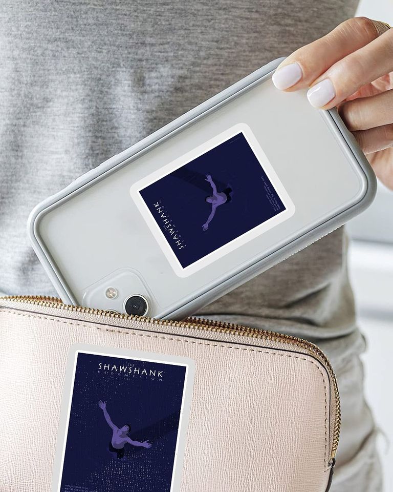 The Shawshank Redemption Andy Dufresne Movie Posters Sticker 2"