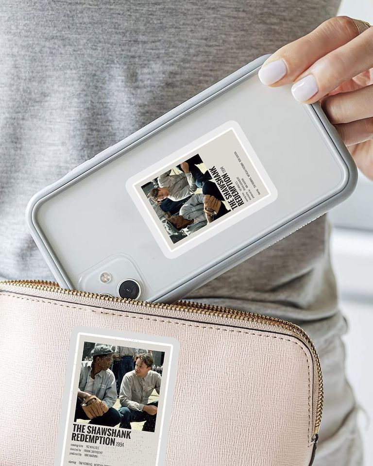 The Shawshank Redemption Andy Dufresne and Red Movie Posters Sticker 2"