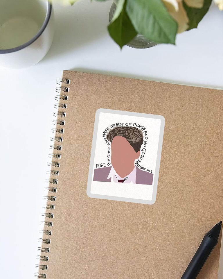 The Shawshank Redemption Hope is A Good Thing Sticker 2"