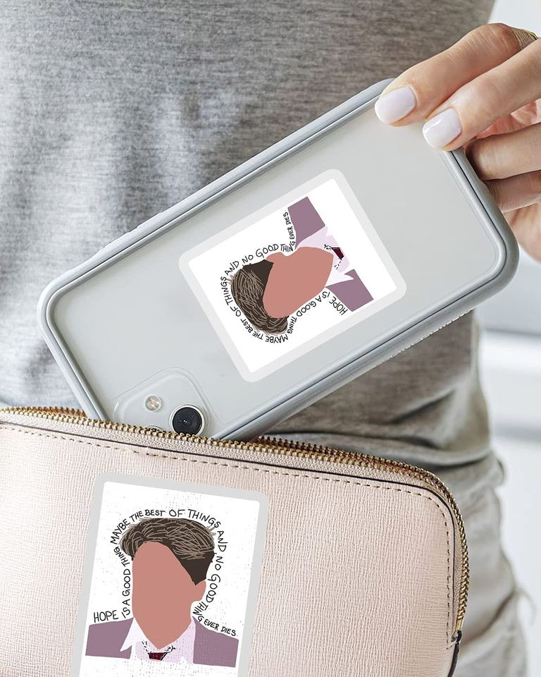 The Shawshank Redemption Hope is A Good Thing Sticker 2"