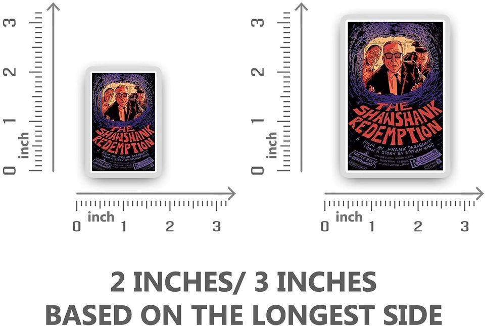 The Shawshank Redemption Movie Posters Sticker 2"