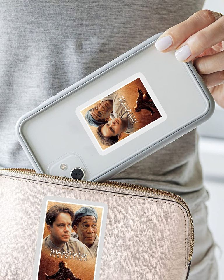 The Shawshank Redemption Andy Dufresne and Red Movie Posters Sticker 2"