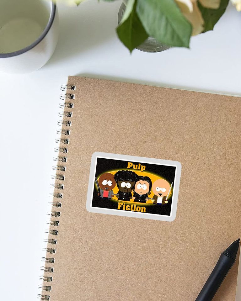 Pulp Fiction Sticker 2"