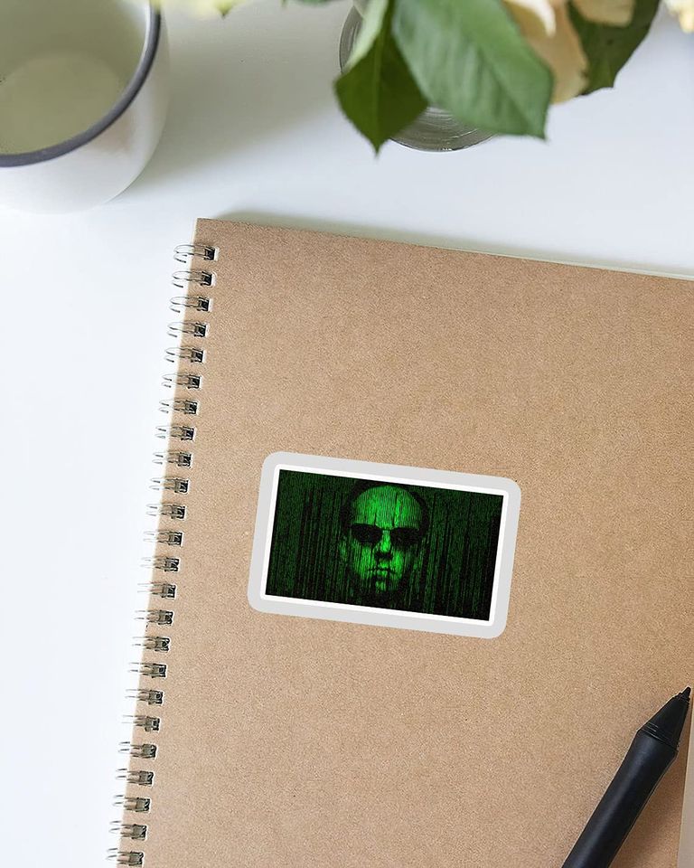 The Matrix Agent Smith Sticker 3"