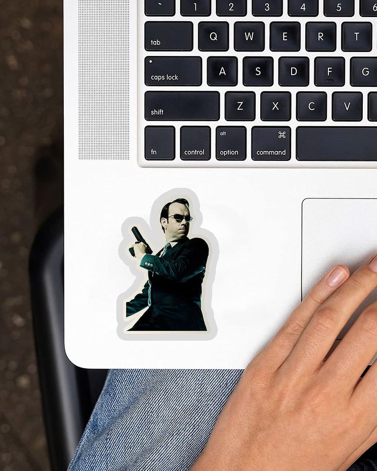 The Matrix Agent Smith Sticker 3"