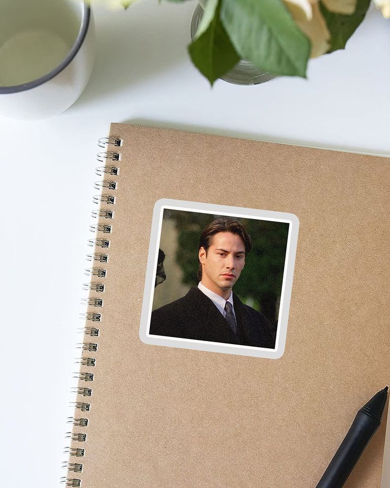 The Matrix Keanu Reeves Sticker 3"