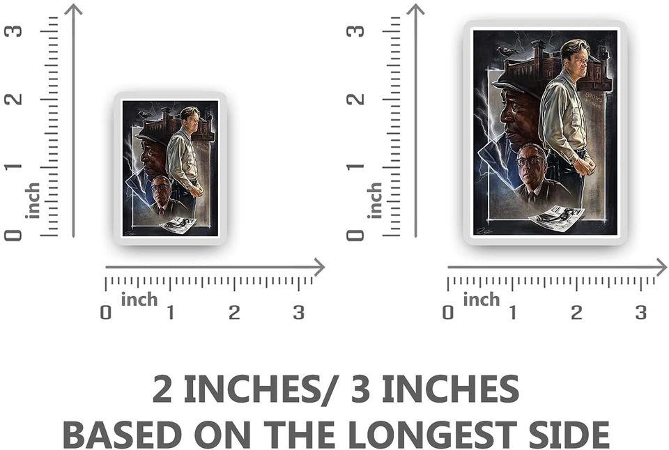 The Shawshank Redemption Movie Posters Sticker 2"