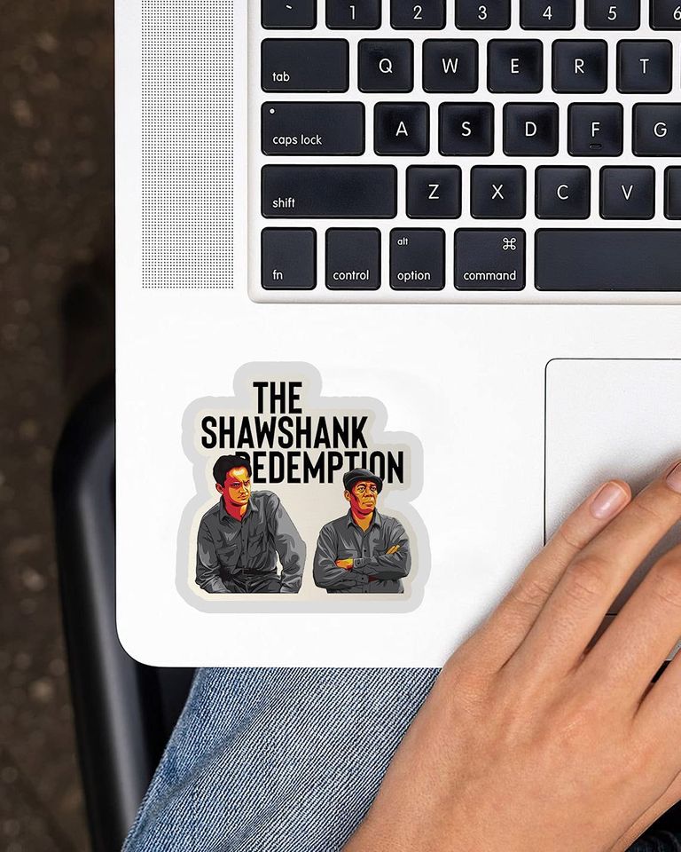 The Shawshank Redemption Andy Dufresne and Red Sticker 3"