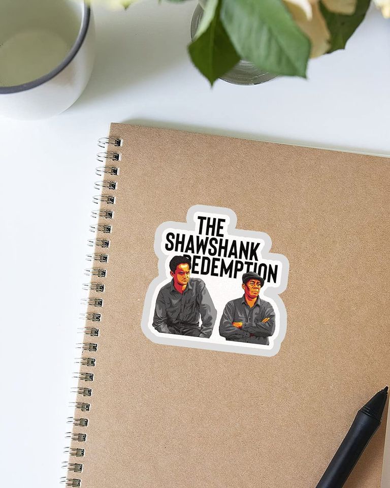 The Shawshank Redemption Andy Dufresne and Red Sticker 3"