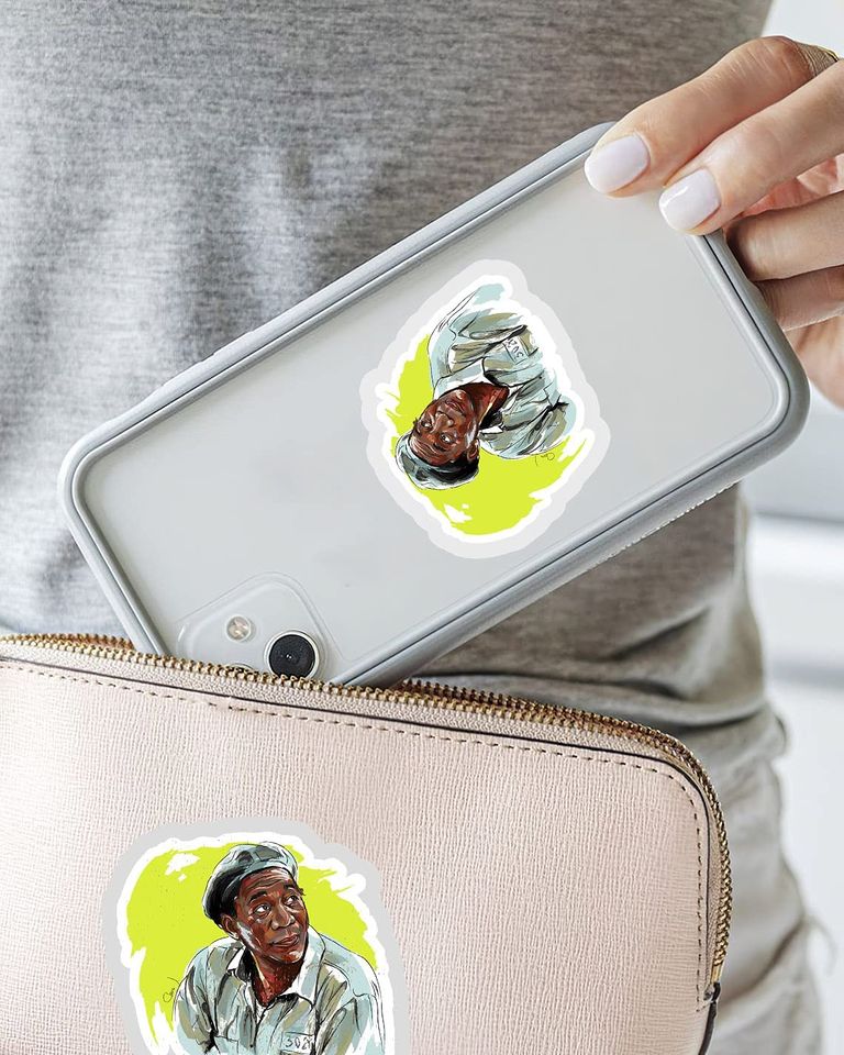 The Shawshank Redemption Free Man Sticker 2"