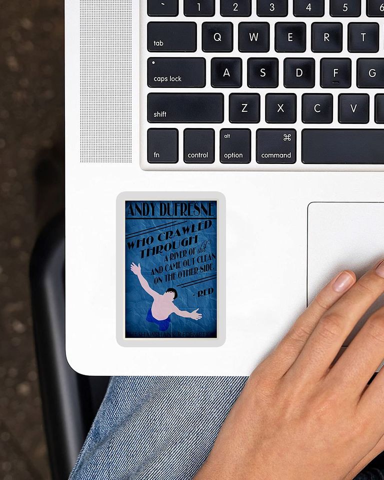 The Shawshank Redemption Andy Dufresne Sticker 2"