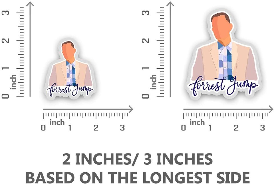 Forrest Gump  Sticker 2"