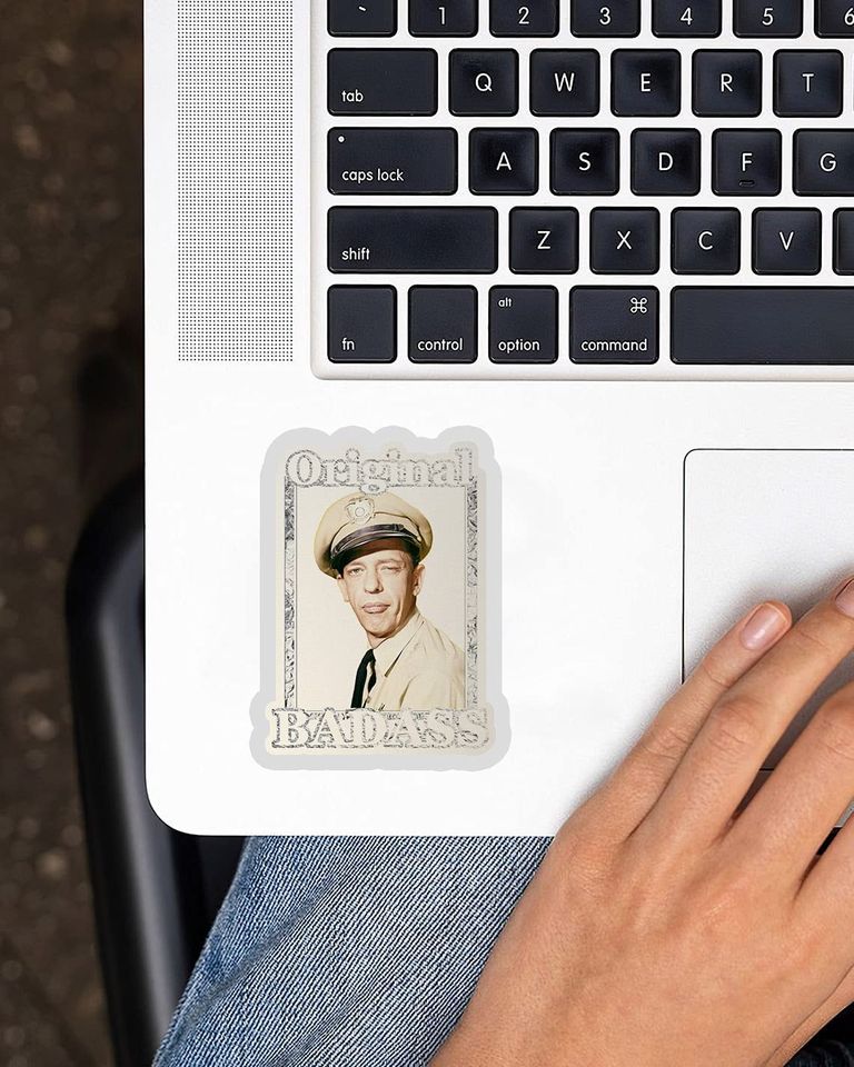 Griffith Show Barney Fife Original Badass Sticker 2"