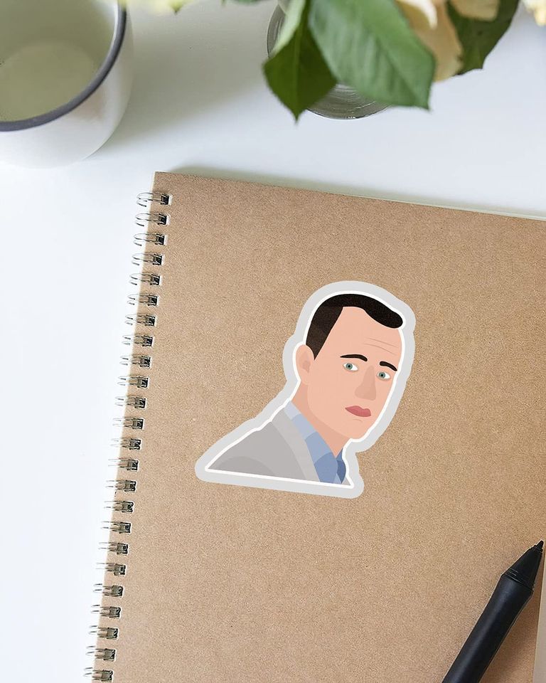Forrest Gump Sticker 2"