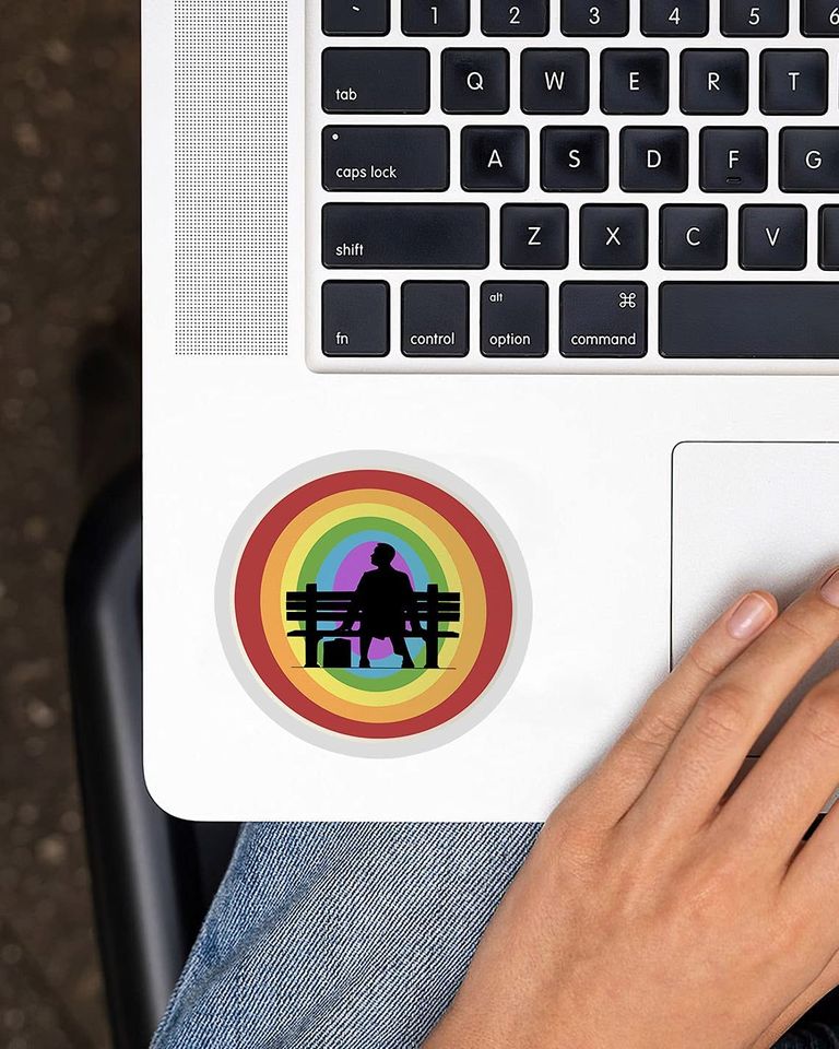 Forrest Gump Arcenciel Sticker 3"