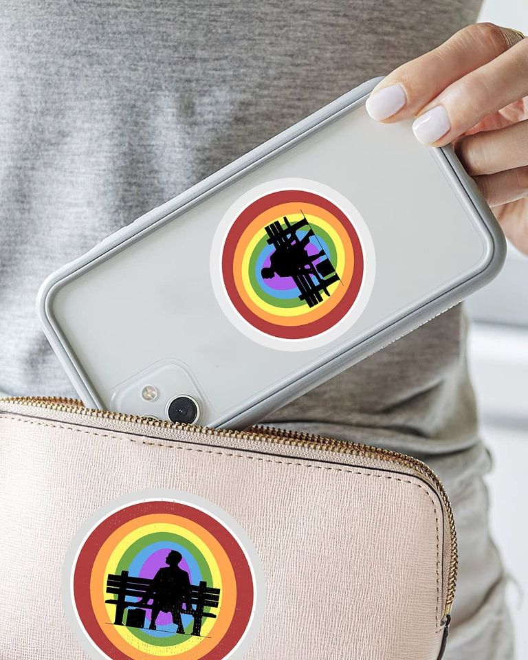 Forrest Gump Arcenciel Sticker 3"