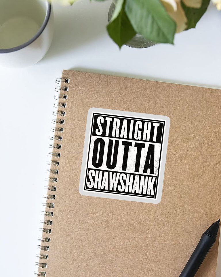 The Shawshank Redemption Straight Outta Shawshank Sticker 2