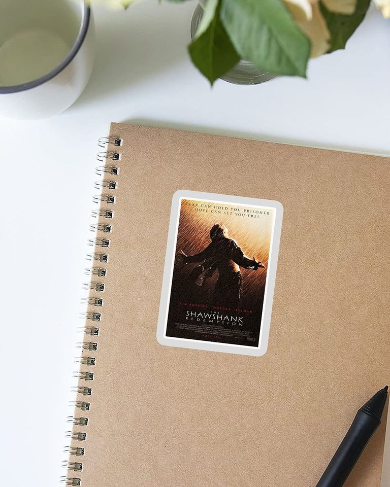 The Shawshank Redemption Andy Dufresne Movie Posters Sticker 2