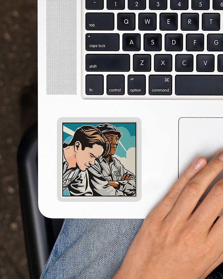 The Shawshank Redemption Andy Dufresne and Red  Sticker 2