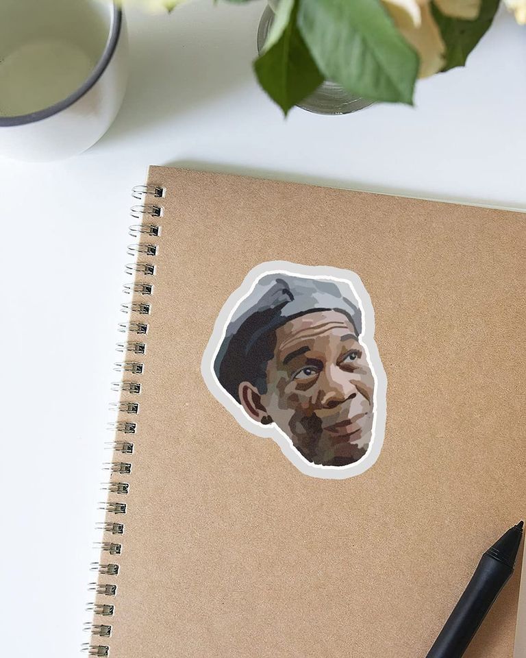 The Shawshank Redemption Morgan Freeman Sticker 2