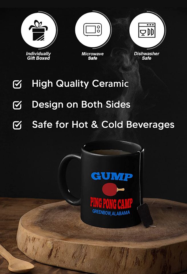 Forrest Gump Ping Pong Camp Mug 11oz