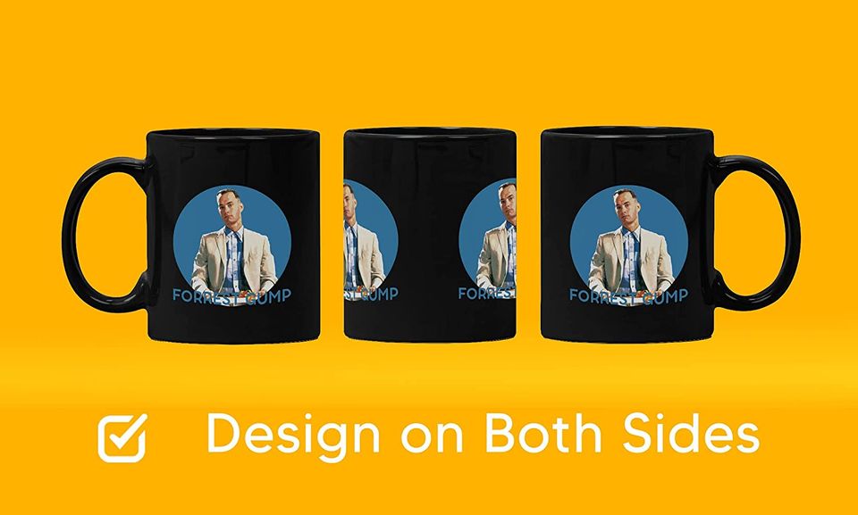 Forrest Gump Digital Art Mug 11oz